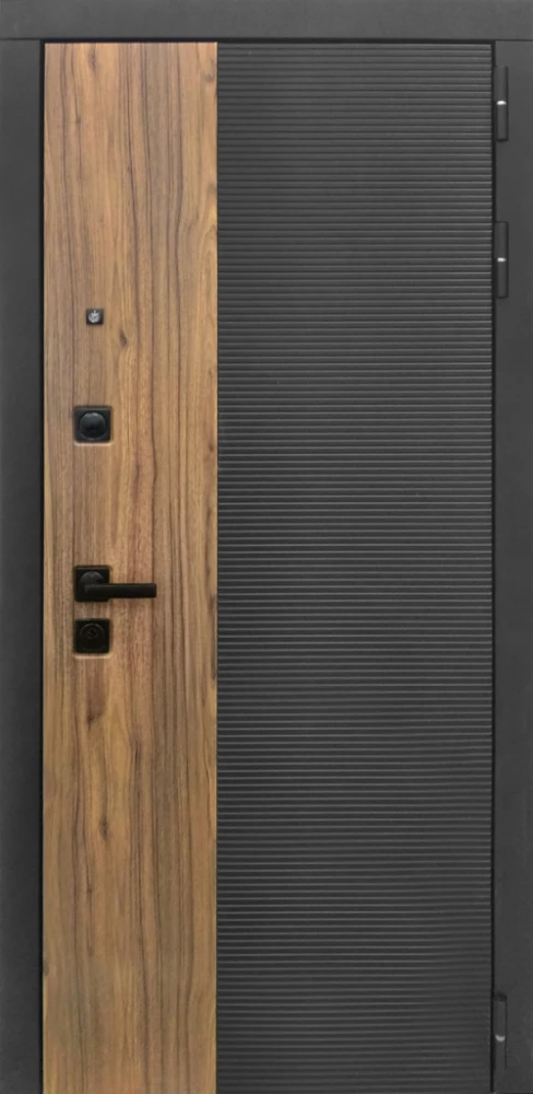 Входная дверь ДвериПРО Модель Л-46 Гладкая Шарли светлый DPRO227922 внешняя сторона