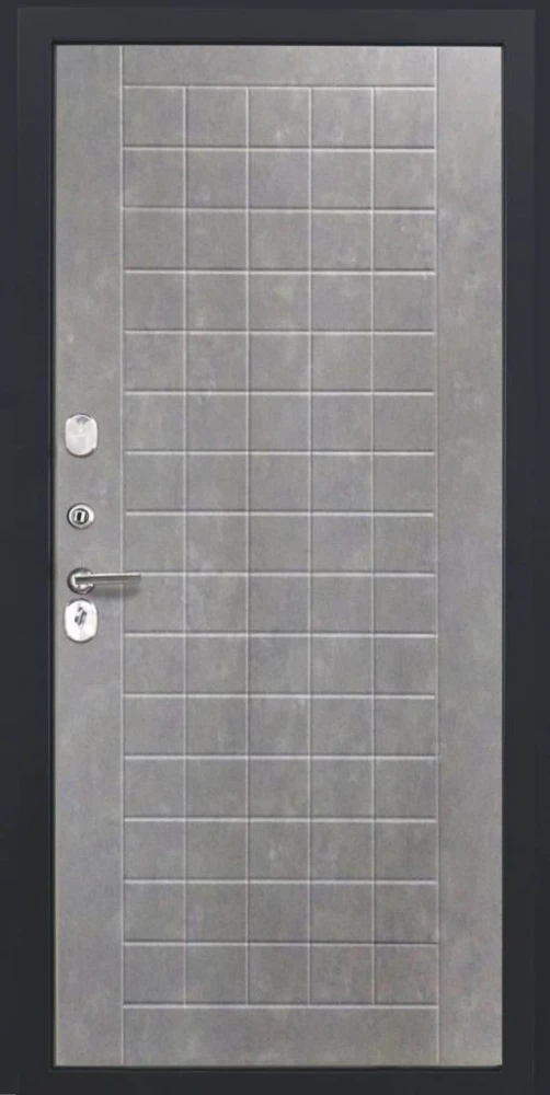 Входная дверь ДвериПРО Д-68 ФЛ-256 (10мм, Бетон пепельный) DPRO227601 внутренняя сторона